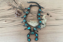 Signed Squash Blossom Necklace